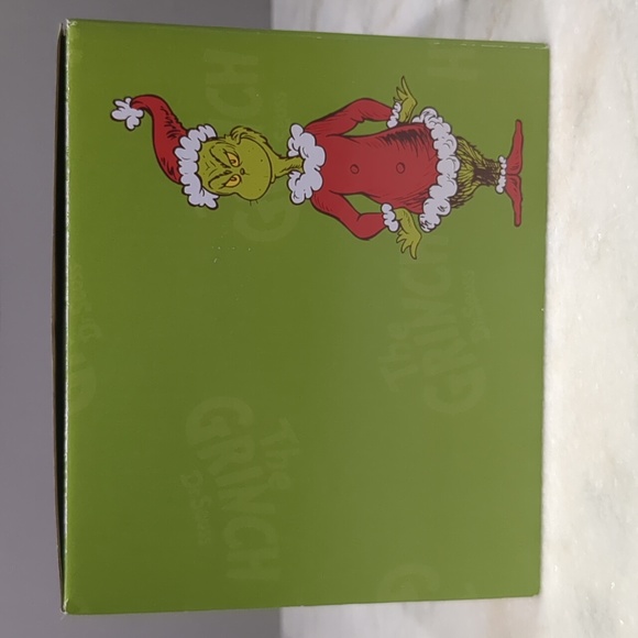 DEPARTMENT 56 Dr. Seuss Santa Grinch Sculpted Coffee Mug 32 Oz. New - Picture 9 of 10
